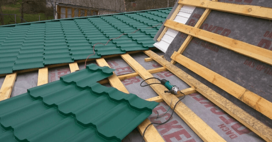 Монтаж металлочерепицы Монтаж металлочерепицы